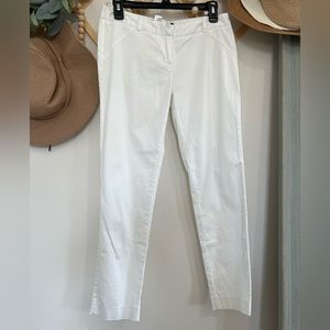 Amanda & Chelsea White Cropped Pants